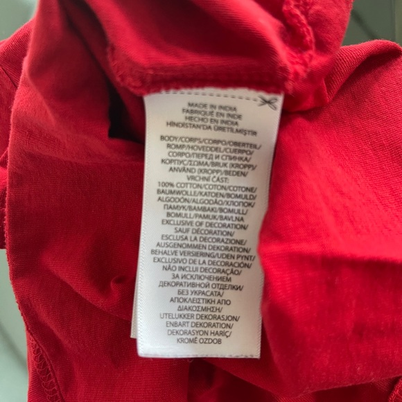 Polo Ralph Lauren Baby Red Logo Short Sleeve T Shirt - Picture 5 of 6